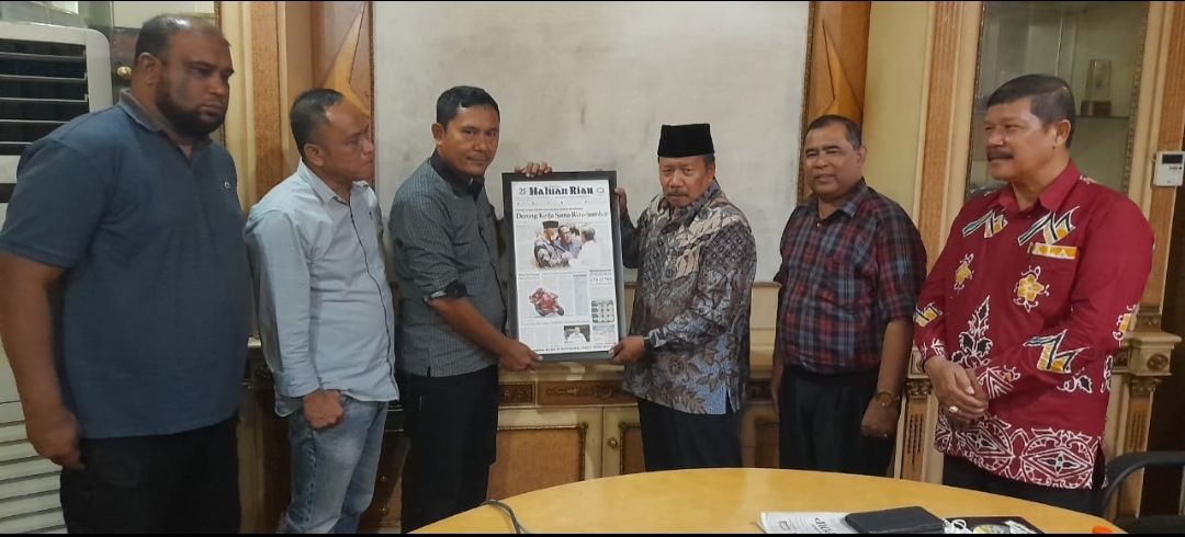 Berkunjung ke Haluan Riau, Bupati Agam Siap Bantu Suplai Bahan Dapur Corner