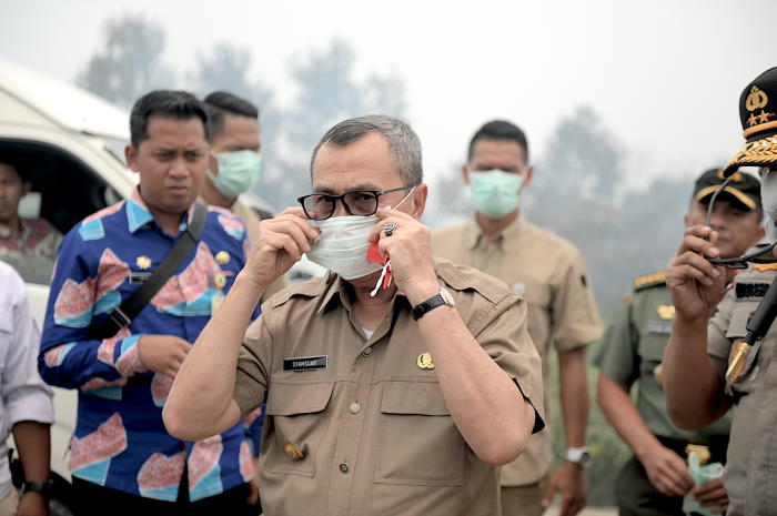 Belum Ada Bala Bantuan Karhutla dari Pusat, Pemprov Riau Andalkan Swasta