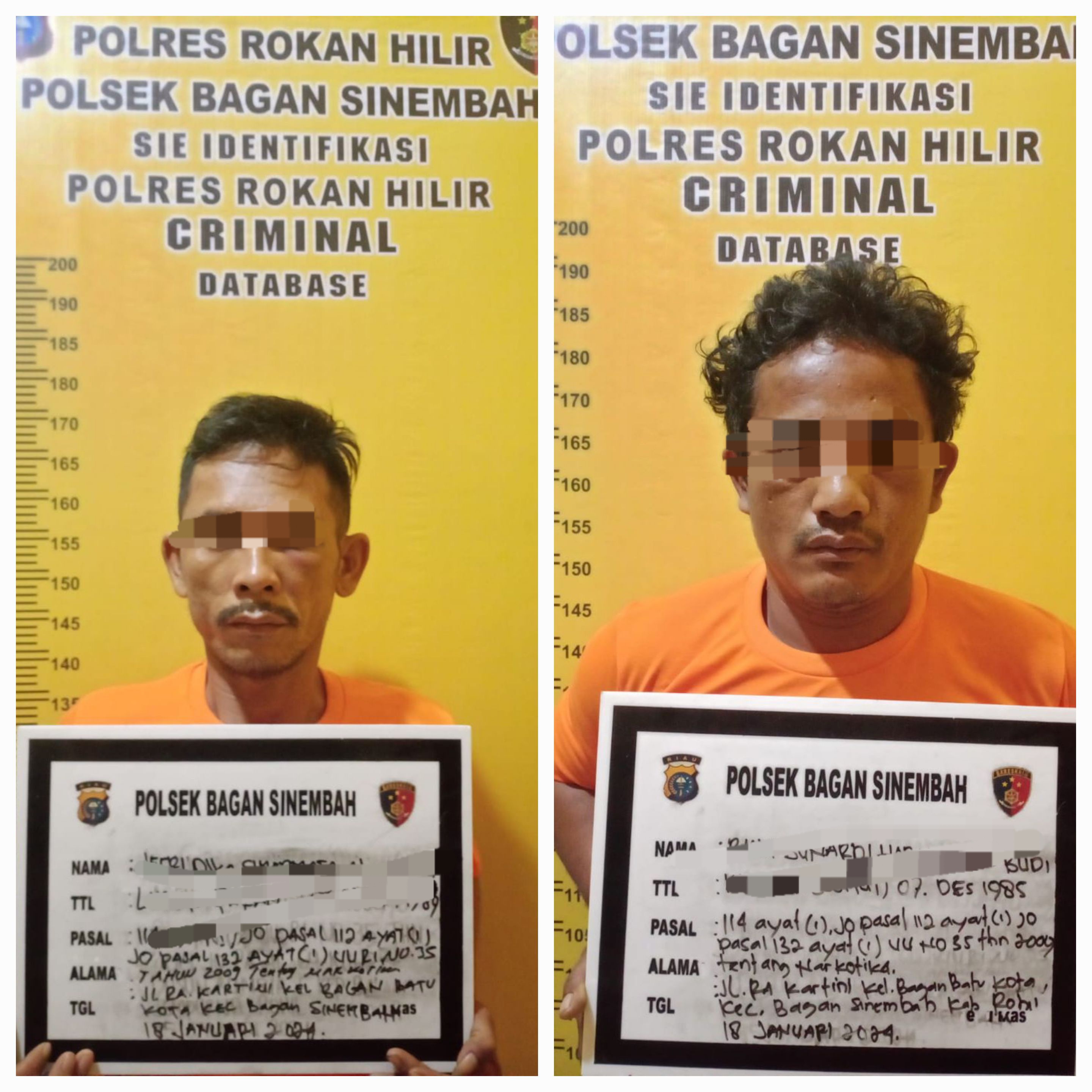 Pengedar Sabu Diringkus Polsek Bagan Sinembah