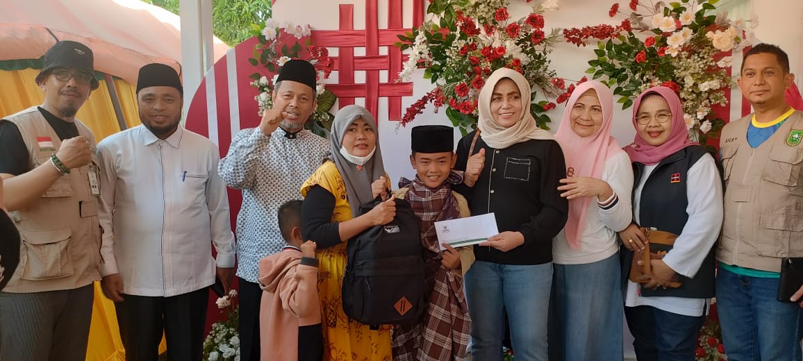 Ketua TP PKK Riau Hadiri Kegiatan Sunatan Massal Gratis 1001 Anak Dhuafa se Riau