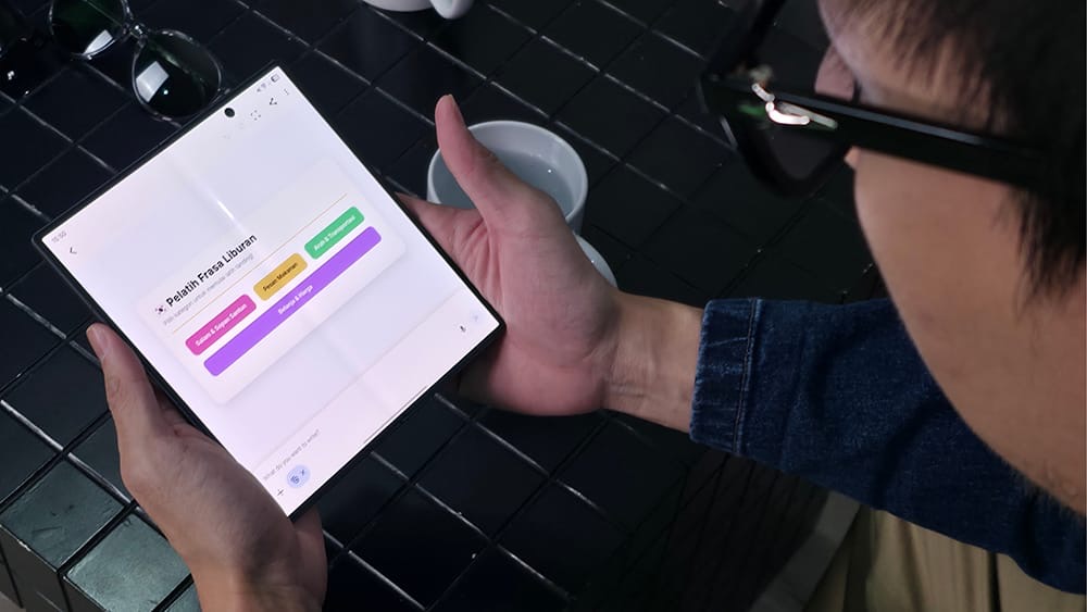 Prilly Latuconsina dan Andy Garcia Spill Kecanggihan Galaxy Z Fold7 dan Z Flip7