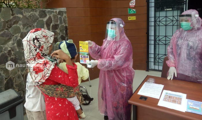 2 Orang Positif Hasil Rapid Test 669 ODP Corona di Riau