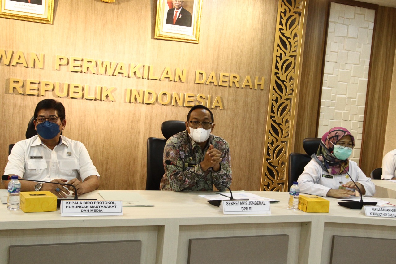 Rahman Hadi Beri Pembekalan CPNS Setjen DPD RI