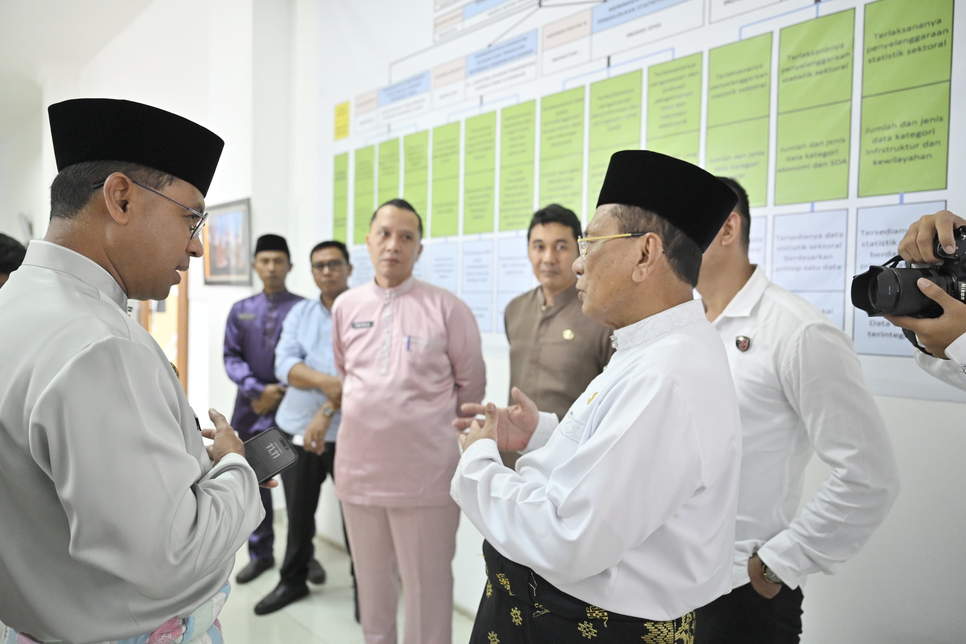 Bupati Bistamam Sidak Sejumlah OPD di Rohil