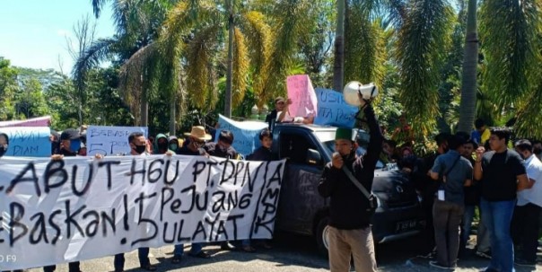 Masyarakat Siberakun Tuntut Pemerintah Kembalikan Tanah Ulayat yang Diserobot PT Duta Palma 