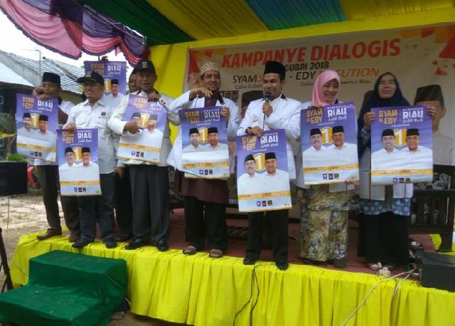 Ayat Cahyadi Dkk Turun Gunung Ikut Menangkan Syamsuar-Edy Nasution