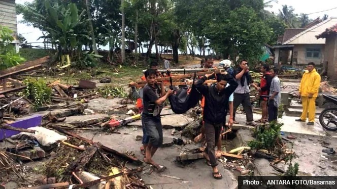 Karyawan PLN yang Ditemukan Tewas Akibat Tsunami Banten Sudah 23 Orang