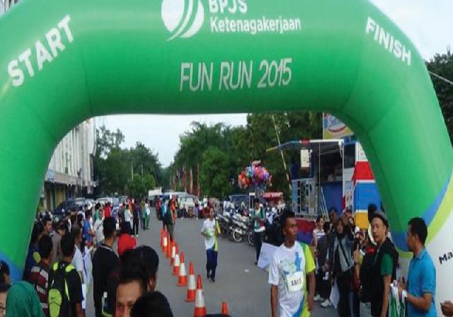 Anak SD Juarai Fun RUN 2015 BPJS Ketenagakerjaan