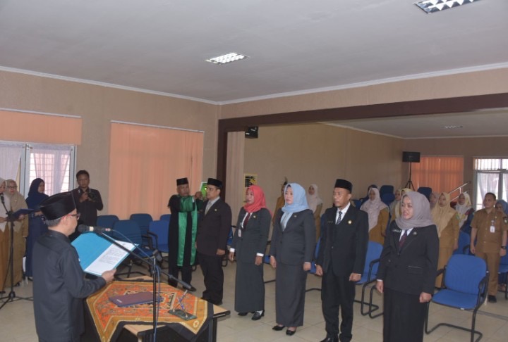 Lima Pejabat BRIDA Bengkalis Dilantik