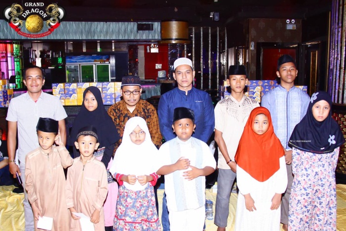 Sempena Milad ke-6, Grand Dragon Santuni Puluhan Anak Yatim