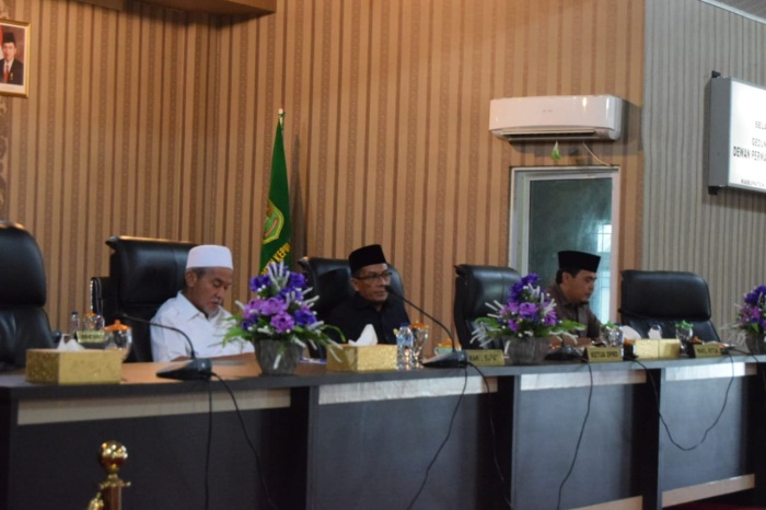 Dewan Apresiasi Pemda Meranti atas Penyampaian Nota Keuangan