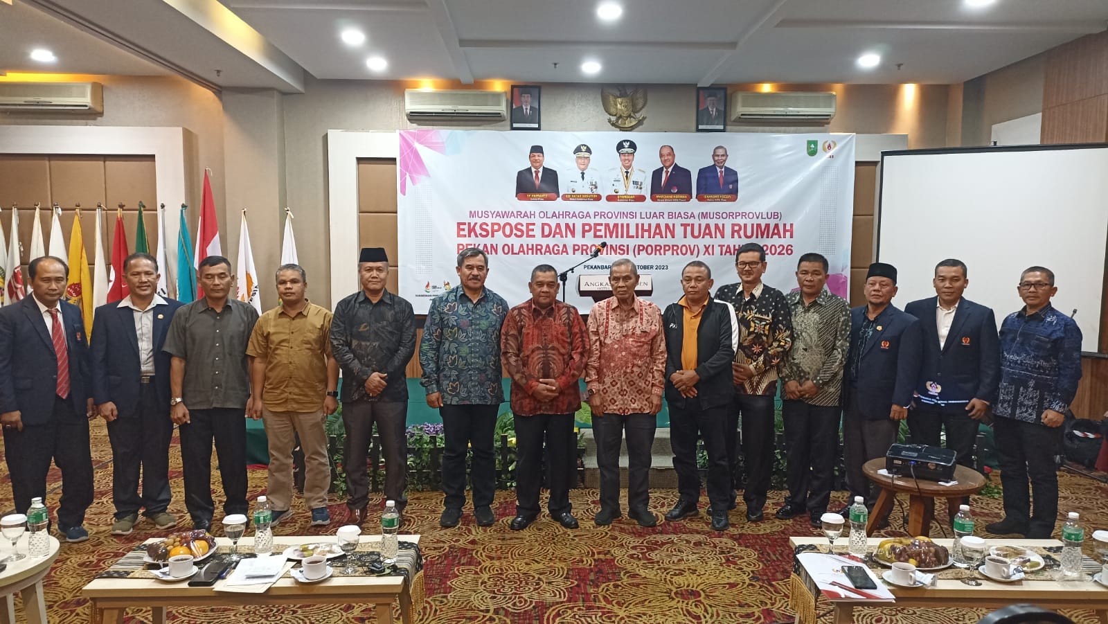 KONI Tunjuk Dumai dan Siak Jadi Tuan Rumah Porprov XI 2026