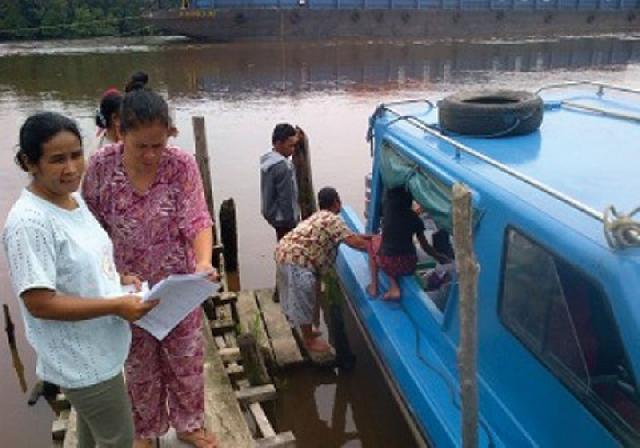 IKPP Bantu Pelayanan Kesehatan Warga Pinggir Sungai Siak