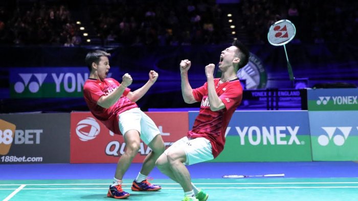 Menang dari Ganda Putra Jepang, Kevin/Marcus ke Semifinal BWF World Tour Finals 2019