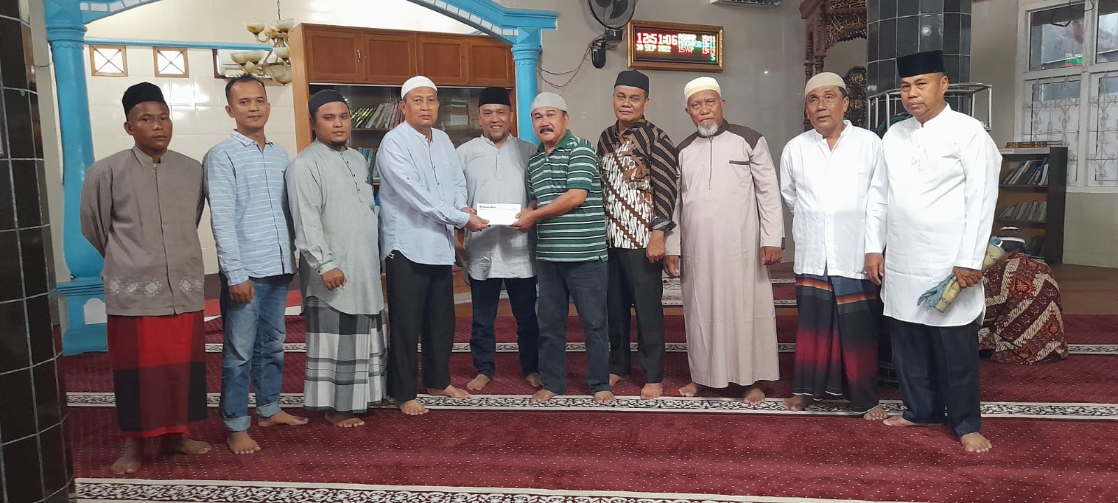 Peduli 100 Masjid Semakin Gencar, Haluan Riau dan Riaumandiri.co Bawa Berkah untuk Masjid  