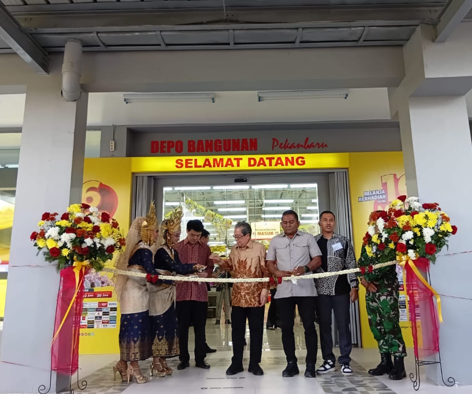 Depo Bangunan Gerai Pekanbaru Diresmikan: Manjakan Konsumen dengan Layanan dan Promo Spesial