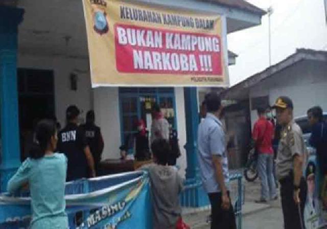 BNNK Pekanbaru Beri Atensi Terhadap Kampung Dalam