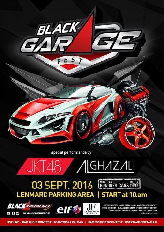 Black Garage Fest Modifikasi Contest 2016