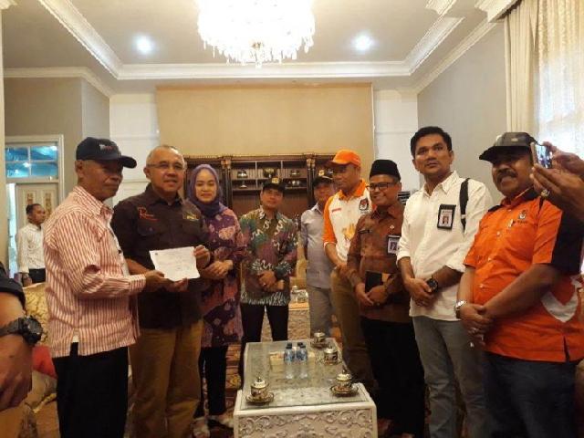 Andi Rachman Orang Pertama yang Di-coklit KPU Riau