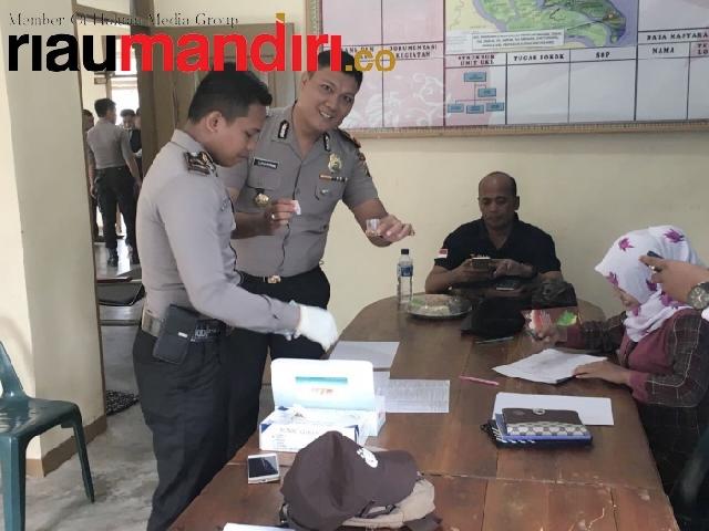 Polres Meranti Laksanakan Giat Disiplin di Polsek Rangsang