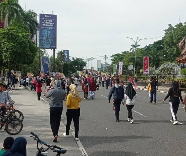 Pengunjung CFD Besok Bisa Dapat Bibit Tanaman Gratis dari Bapenda Riau