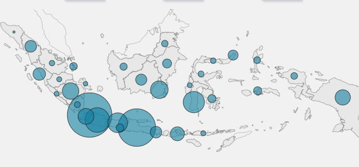 Hari Ini Kasus Baru Corona Ditemukan di 34 Provinsi