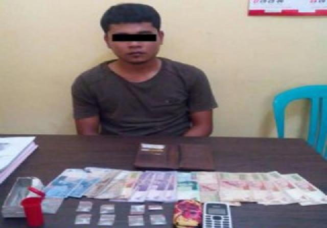 Pelaku Narkoba  Ditangkap di Bukit Injin
