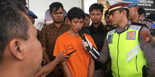 Adi Saputra Pengendara Motor yang Viral di Sosmed Jadi Tersangka, Dijerat Pasal Berlapis