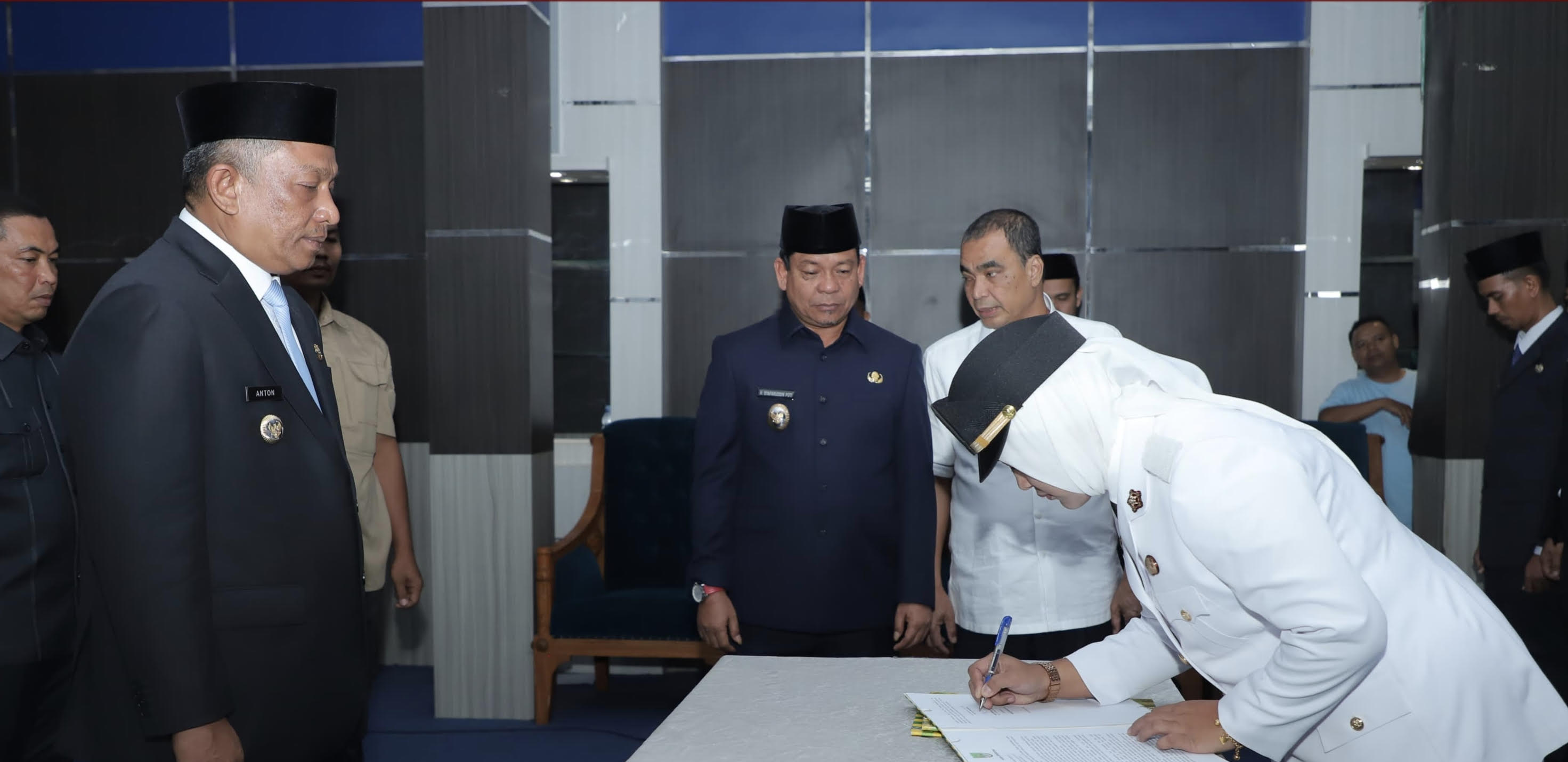 Berikut Nama Pejabat Eselon III dan IV di Lingkungan Pemkab Rohul yang Dilantik