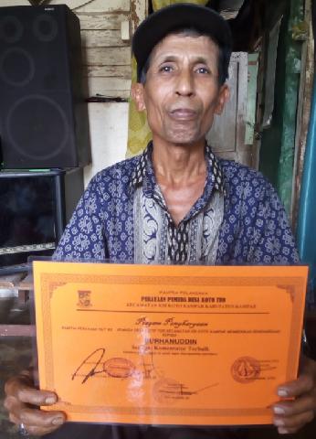 Lubuk Agung Juara Turnamen Sepakbola Pemuda Koto Tuo