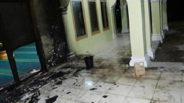 Ternyata Pelaku Pembakaran Masjid di Bantan Alami Gangguan Jiwa