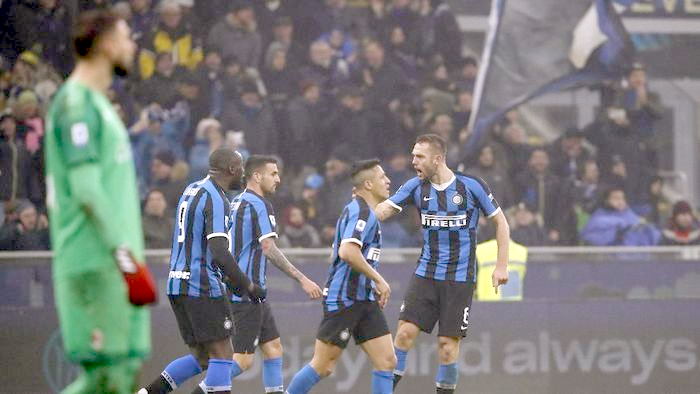 Nyaris Dibantai, Inter Malah Tutup Pertandingan 4-2 atas AC Milan