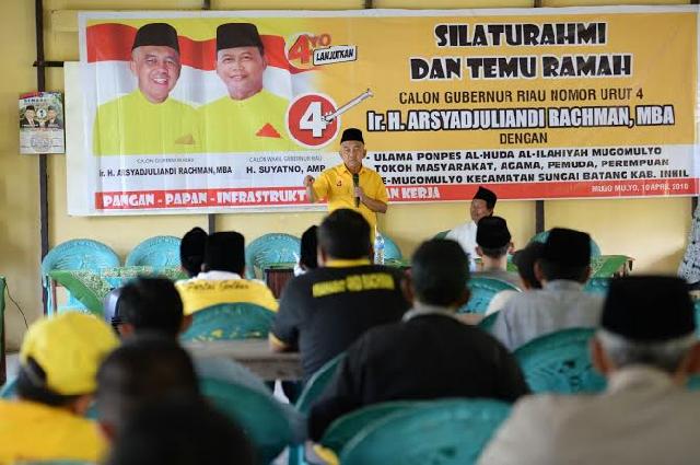 Zaman Andi Rachman Sudah 1.925 Ha Kebun Kelapa di Inhil Di-replanting