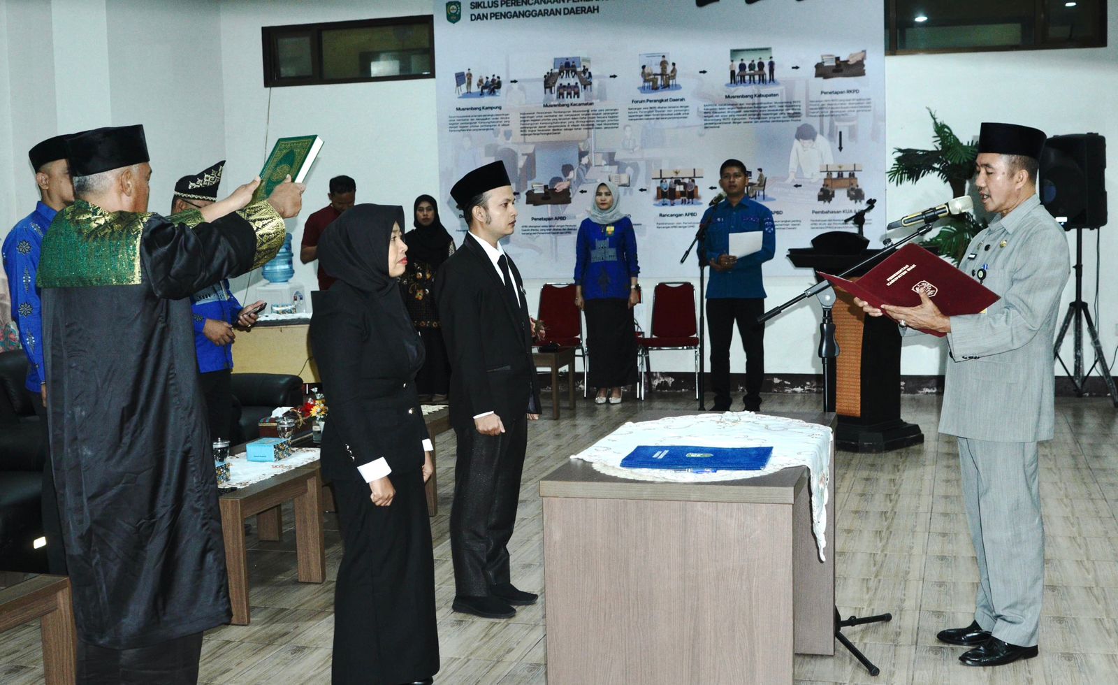 Dua Pejabat Fungsional di Pemkab Siak Dilantik