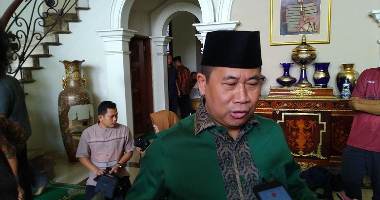 Sejumlah Tokoh Senior PPP Berkumpul di Kediaman Mantan Wapres Hamzah Haz 