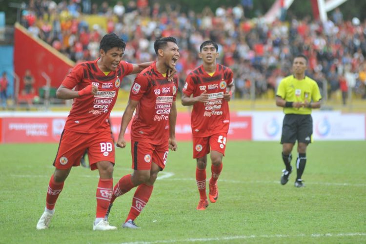 Kandaskan Persita, Semen Padang Kembali ke Liga 1