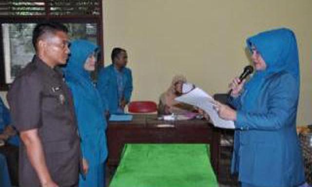 Ketua TP-PKK Koto Kampar Hulu Dilantik