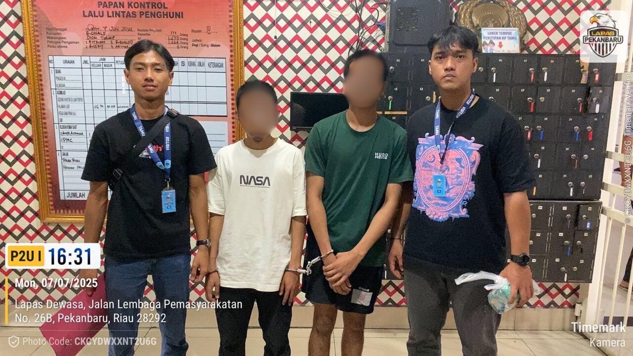 Petugas Gagalkan 20 Butir Happy Five  Masuk ke Lapas Kelas IIA Pekanbaru