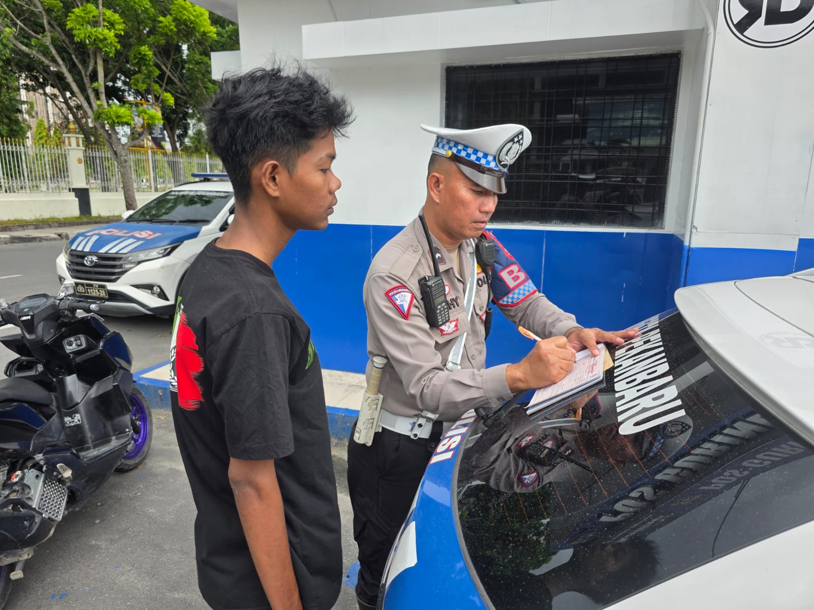 Sepekan Ops Patuh Lancang Kuning di Pekanbaru: 432 Pelanggar Ditindak