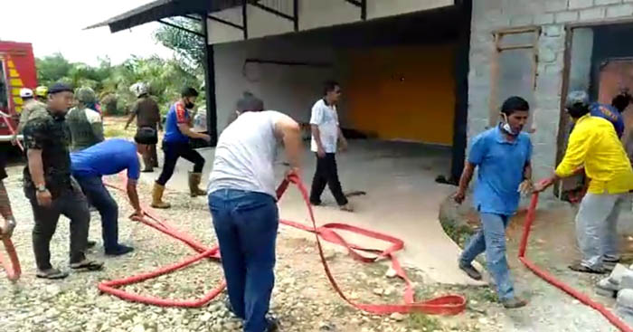 Aksi Heroik Andi Putra Ikut Padamkan Kebakaran Diapresiasi Warga