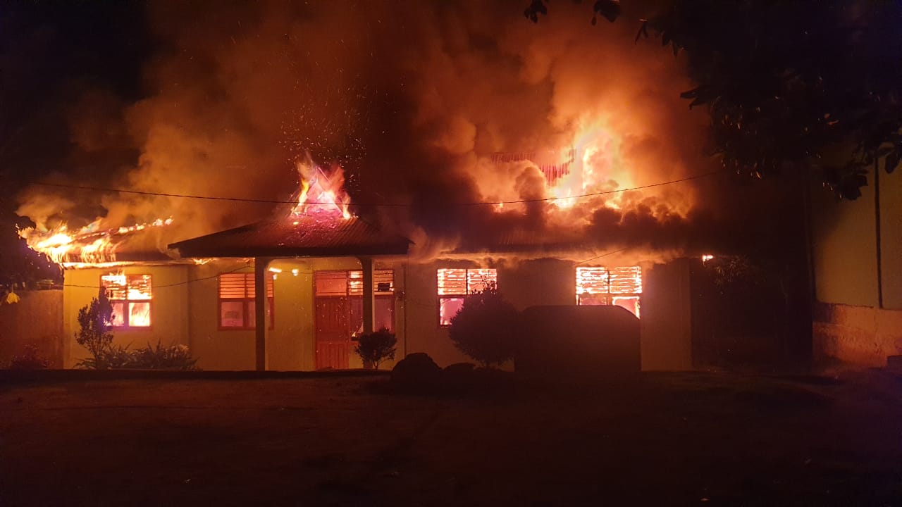 Pesantren Nurul Yakin Dayun di Siak Terbakar