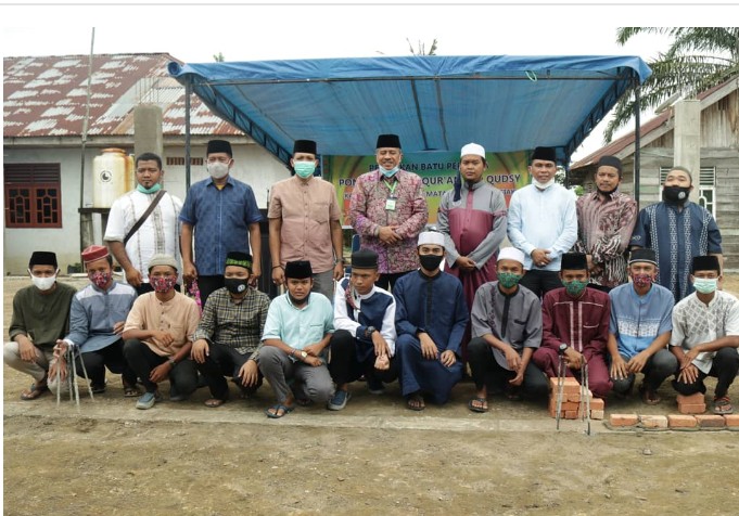 Peletakan Batu Pertama Pondok Tahfidz, Bupati Siak Sebut Faedah Besar Ortu Ajak Anak Hafal Quran