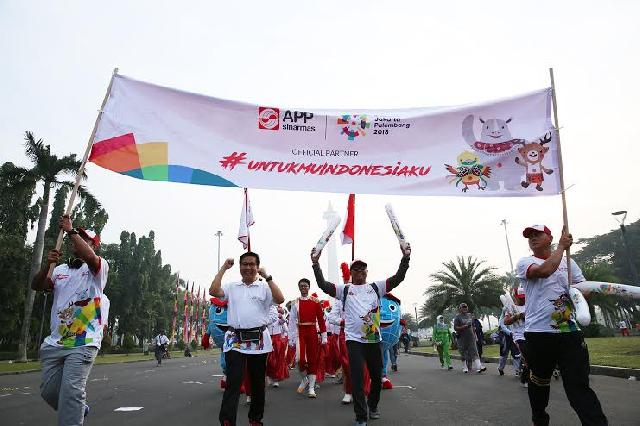 APP Sinar Mas Galang Dukungan Masyarakat Lewat Semarak Musik Rakyat pada Parade Asian Games 2018