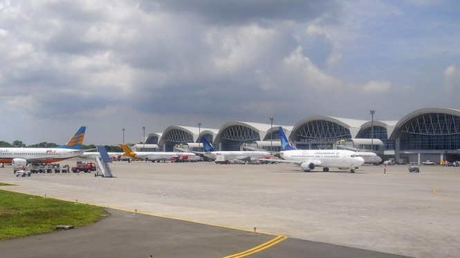 10 Penerbangan Makassar-Palu Dibatalkan