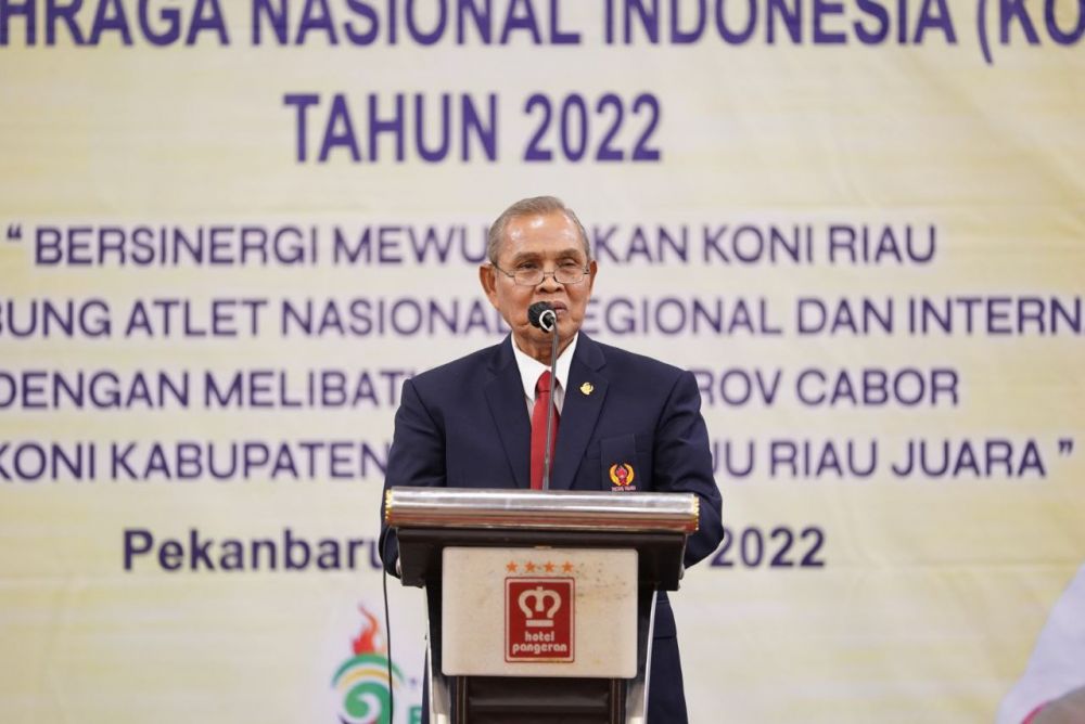 Ketua KONI Riau Iskandar Talangi Pembinaan Atlet Capai Rp2 Miliar