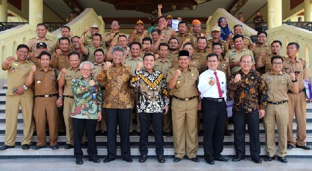 Evaluasi Siskeudes di Riau Bersama Kepala BPKP, Jon Erizal Sampaikan Sejumlah Hal Penting