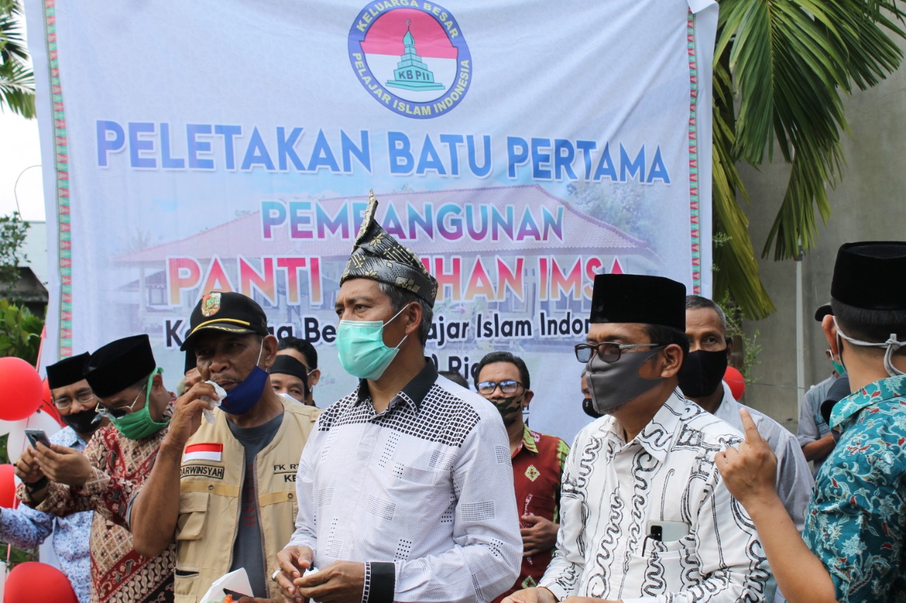 Peletakan Batu Pertama Panti Asuhan IMSA KB PII Dihadiri Wakil Wali Kota Pekanbaru