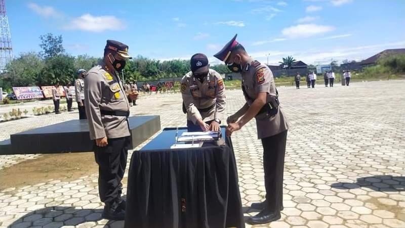 Promosi Jabatan, AKP Budi Ikhsani Keluar dari Rokan Hulu