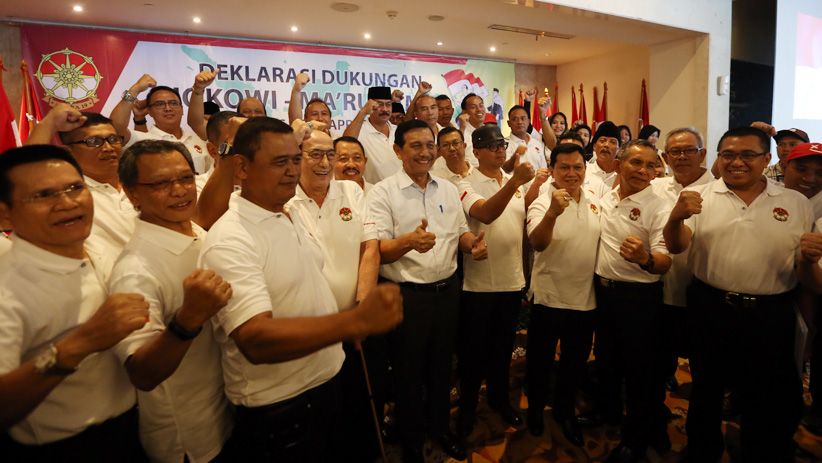 Purnawirawan TNI yang Tergabung dalam Tim Cakra 19 Optimis Jokowi-Amin Menang