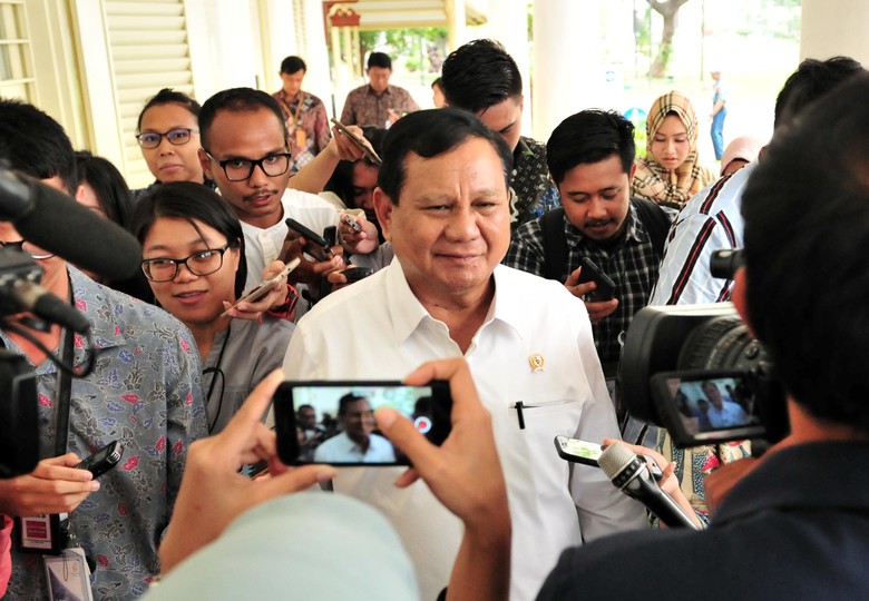 Prabowo Tunjuk 5 Juru Bicara Khusus Partai Gerindra